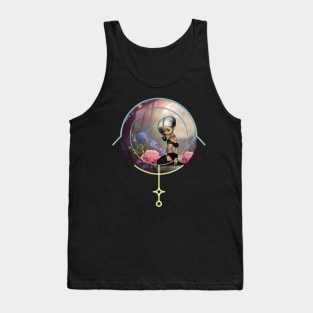 Cute fairy in the sleepy garden Tank Top